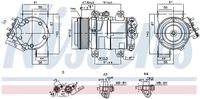 Kompressor Klima Klimaanlage Klimakompressor, Bild 6