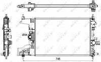 Kühler Wasserkühler Motorkühler, Bild 5