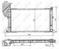 Kühler Wasserkühler Motorkühler, Bild 5