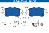 Bremsbelag Satz Bremsscheibe Scheibenbremse, Bild 2