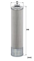 Arbeitshydraulik Filter Hydraulische Anlage, Bild 2