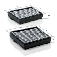 Innenraumfilter Pollenfilter Filter, Bild 2