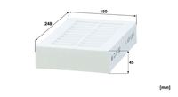Innenraumfilter Pollenfilter Filter, Bild 2