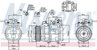 Kompressor Klima Klimaanlage Klimakompressor, Bild 5
