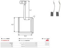 Kohlebürste Lichtmaschine Generator, Bild 2
