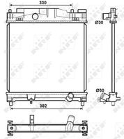 Kühler Wasserkühler Motorkühler, Bild 5