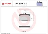 Bremsbelag Satz Bremsscheibe Scheibenbremse, Bild 2