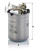 Kraftstofffilter Kraftstoff Filter, Bild 2