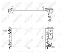 Kühler Wasserkühler Motorkühler, Bild 5
