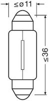 Glühlampe Kennzeichenbeleuchtung Kennzeichenleuchte, Bild 3