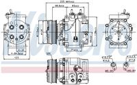 Kompressor Klima Klimaanlage Klimakompressor, Bild 5