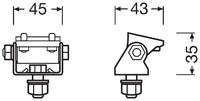 Halter Scheinwerfer Arbeitsscheinwerfer, Bild 2