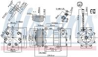 Kompressor Klima Klimaanlage Klimakompressor, Bild 5
