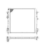 Kühler Wasserkühler Motorkühler, Bild 5