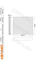 Innenraumfilter Pollenfilter Filter, Bild 8