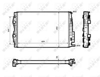 Kühler Wasserkühler Motorkühler, Bild 5