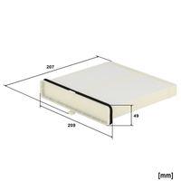 Innenraumfilter Pollenfilter Filter, Bild 2