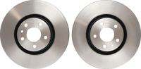 Bremsscheiben Bremsbeläge Set Hinten, Bild 1