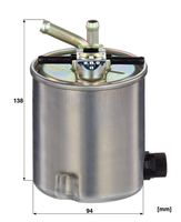 Kraftstofffilter Kraftstoff Filter, Bild 2