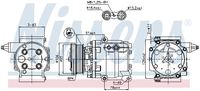 Kompressor Klima Klimaanlage Klimakompressor, Bild 5