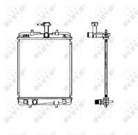 Kühler Wasserkühler Motorkühler, Bild 5