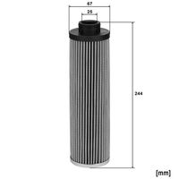 Arbeitshydraulik Filter Hydraulische Anlage, Bild 3