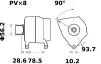 Lichtmaschine Generator, Bild 2