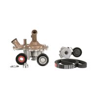 Wasserpumpe + Keilrippenriemen Rippenriemen Satz, Bild 2