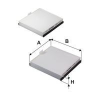 Innenraumfilter Pollenfilter Filter, Bild 2