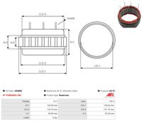 Stator Lichtmaschine Generator, Bild 2