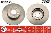 Bremsscheiben Bremsbeläge Set Vorne, Bild 1