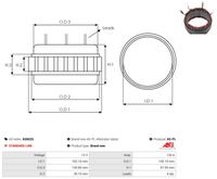Stator Lichtmaschine Generator, Bild 2