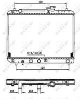Kühler Wasserkühler Motorkühler, Bild 5