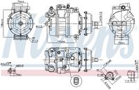 Kompressor Klima Klimaanlage Klimakompressor, Bild 6