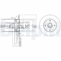 Bremsscheibe Scheibenbremse