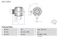 Lichtmaschine Generator