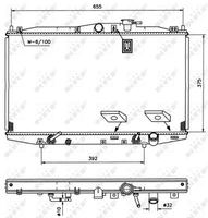Kühler Wasserkühler Motorkühler, Bild 5