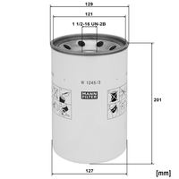 Arbeitshydraulik Filter Hydraulische Anlage, Bild 4