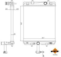 Kühler Wasserkühler Motorkühler, Bild 5