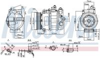 Kompressor Klima Klimaanlage Klimakompressor, Bild 5