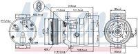 Kompressor Klima Klimaanlage Klimakompressor, Bild 5