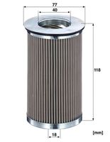 Arbeitshydraulik Filter Hydraulische Anlage, Bild 2