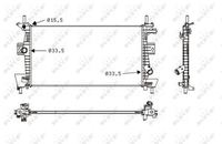 Kühler Wasserkühler Motorkühler, Bild 5