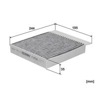 Innenraumfilter Pollenfilter Filter, Bild 2