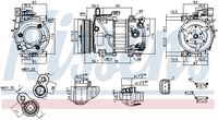 Kompressor Klima Klimaanlage Klimakompressor, Bild 7