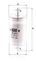 Kraftstofffilter Kraftstoff Filter, Bild 2