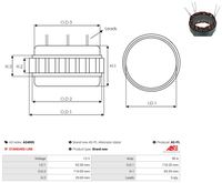 Stator Lichtmaschine Generator, Bild 2