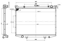 Kühler Wasserkühler Motorkühler, Bild 5