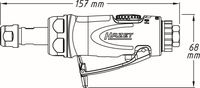 Stabschleifer Druckluft, Bild 7