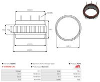 Stator Lichtmaschine Generator, Bild 2
